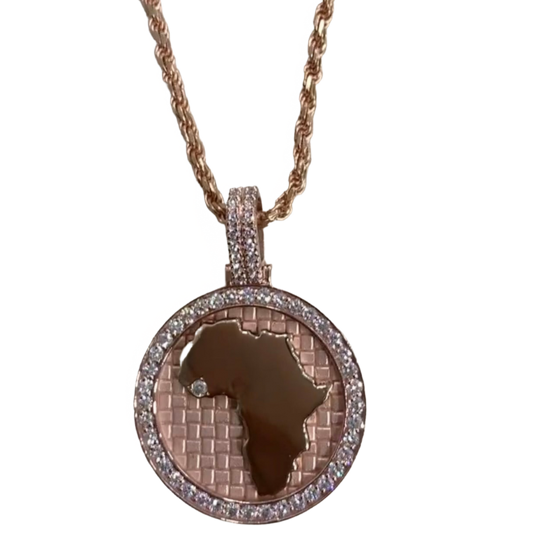 Custom Africa Charm