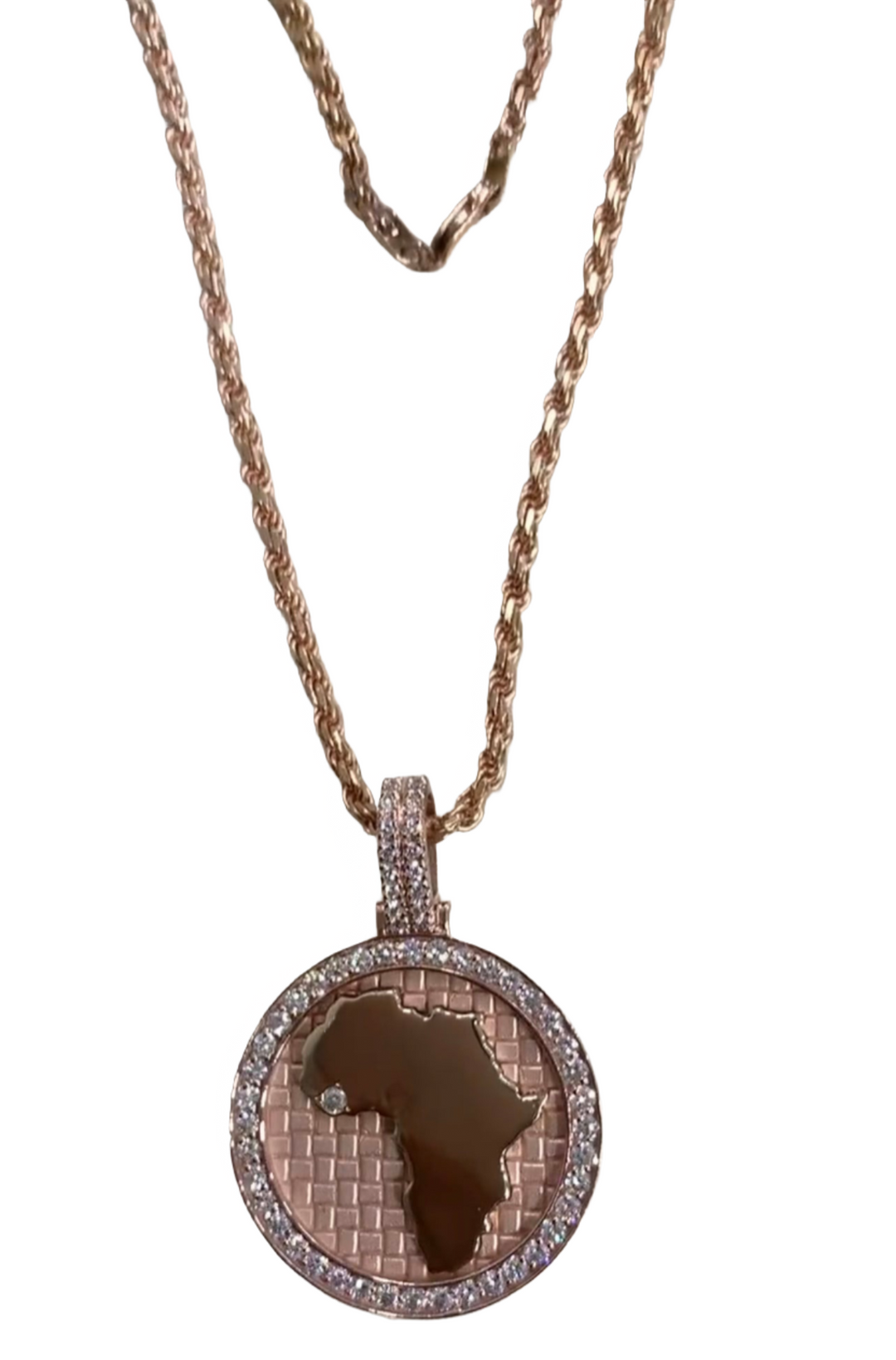 Custom Africa Charm