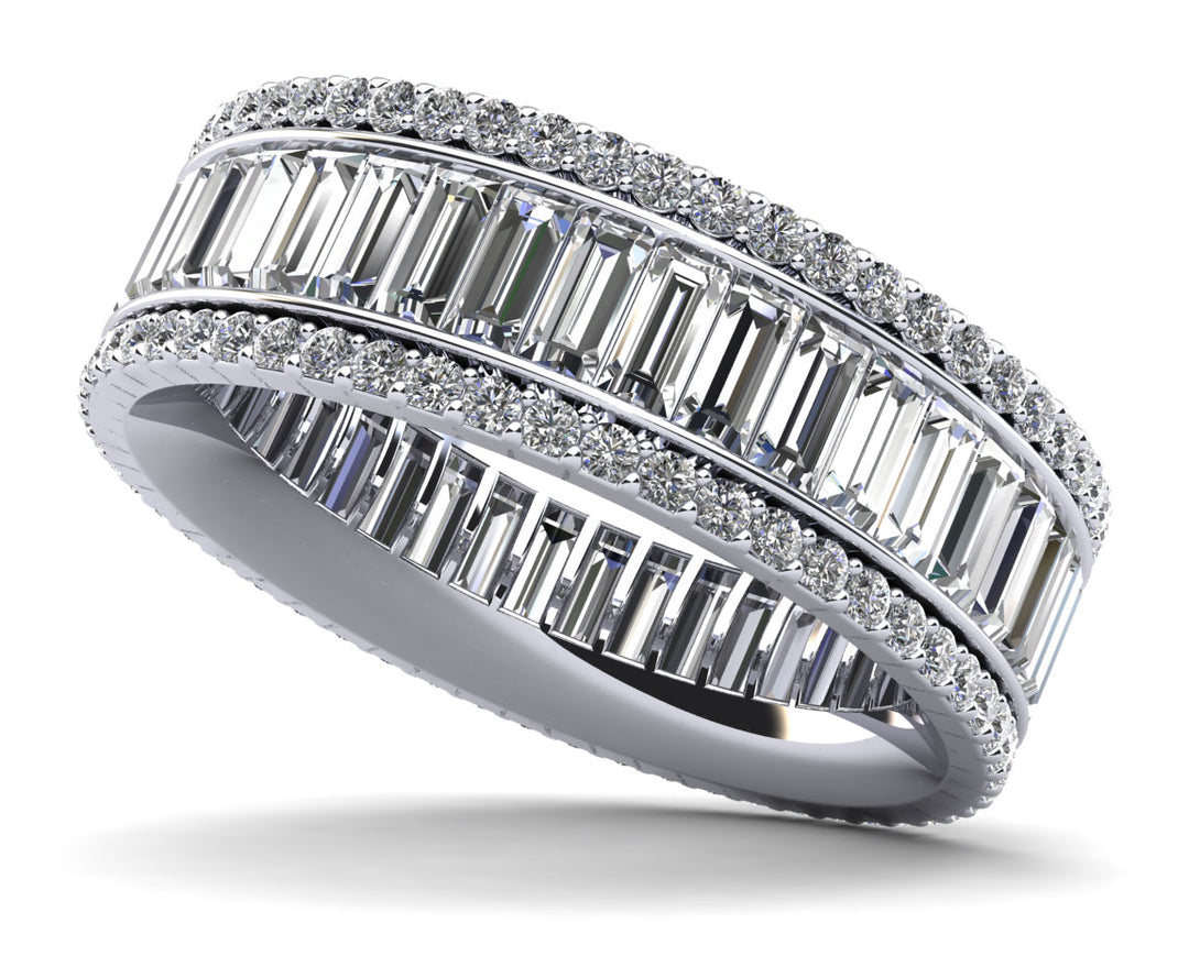 Baguette Diamond Eternity Band