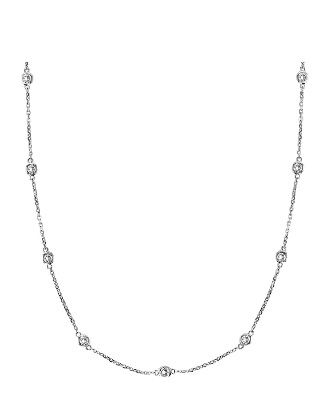 Diamond By the Yard necklace