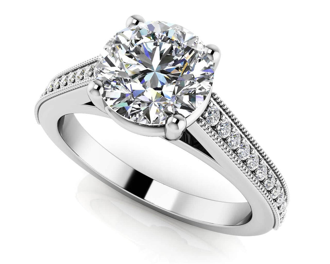 Round Diamond Engagement Ring