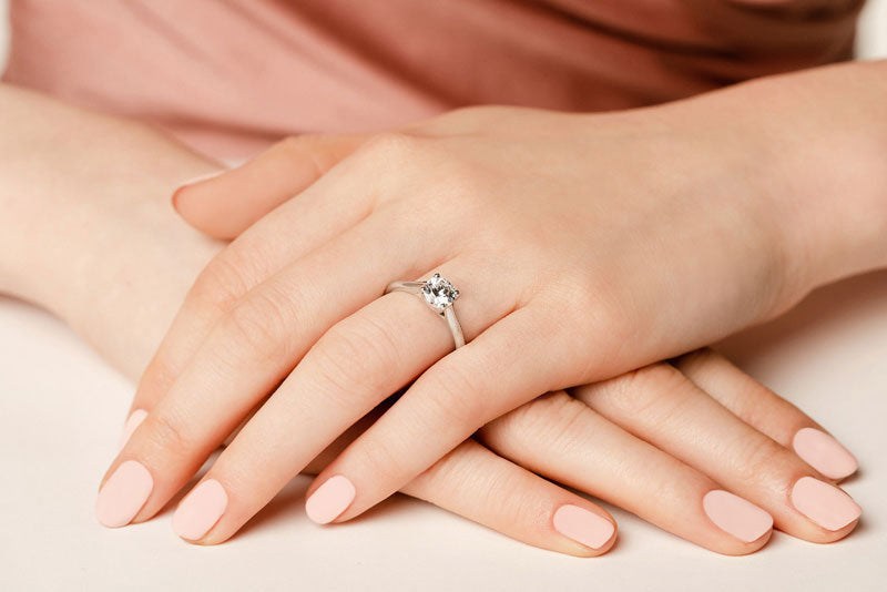 Brilliant Solitaire Engagement Ring