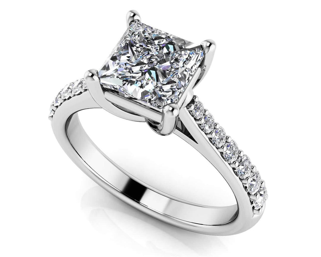 Princess Diamond Engagement Ring