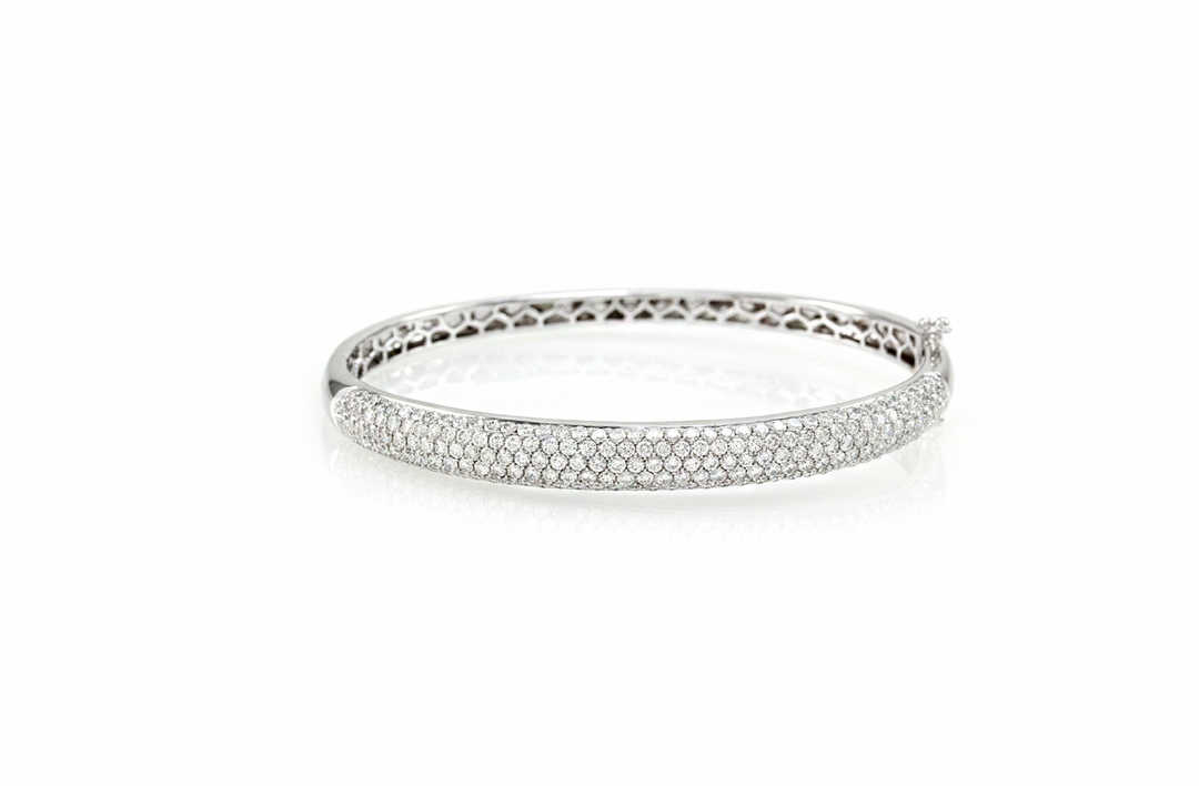 Pave Bangle Bracelet