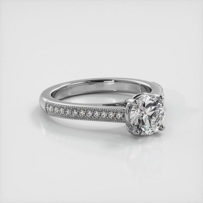 Round Diamond Engagement Ring