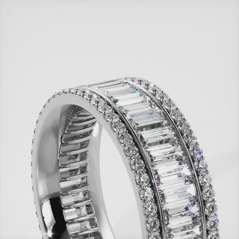 Baguette Diamond Eternity Band