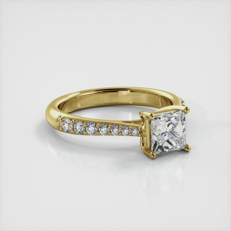 Princess Diamond Engagement Ring