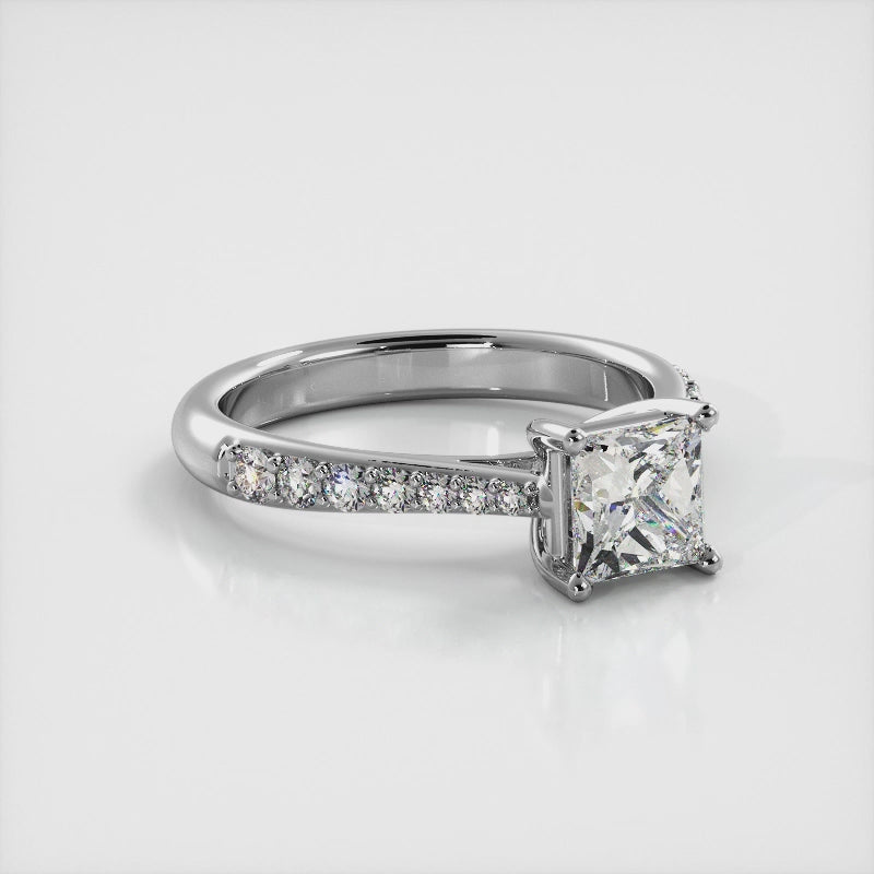 Princess Diamond Engagement Ring